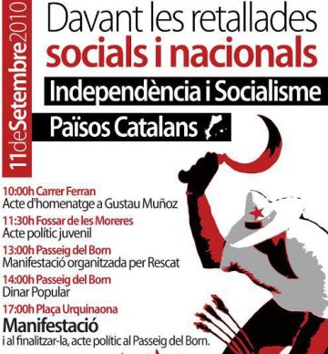 El col·lectiu Endavant se sumarà a la manifestació que es farà a Barcelona