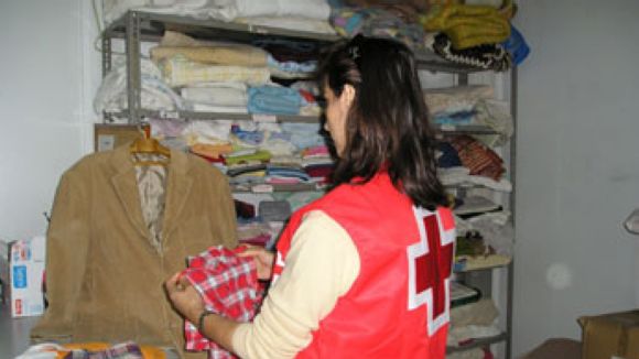 Els col·laboradors de Creu Roja són alguns dels que es podrien beneficiar de la proposta