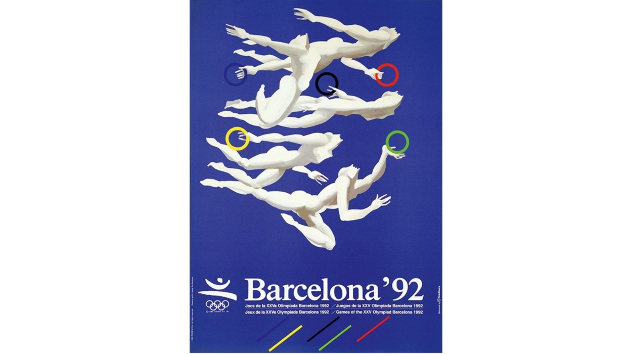 Cartell dels Jocs Olímpics de Barcelona 1992